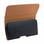 Wholesale Horizontal Slim Armor Belt Pouch Horizontal Slim Armor Belt Pouch Large 32 (Black)